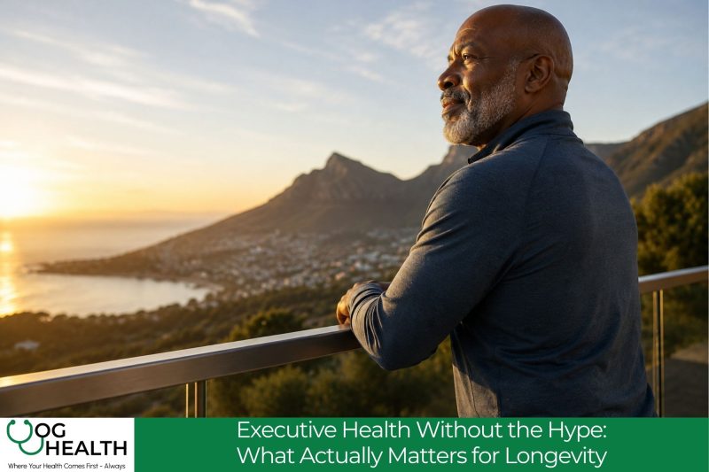 Executive Health Without the Hype What Actually Matters for Longevity