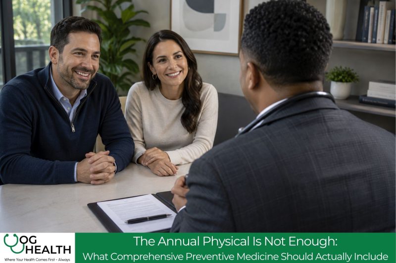 The Annual Physical Is Not Enough What Comprehensive Preventive Medicine Should Actually Include