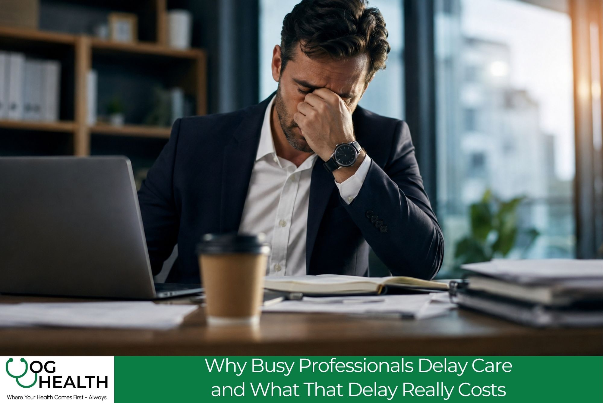Why Busy Professionals Delay Care—and What That Delay Really Costs
